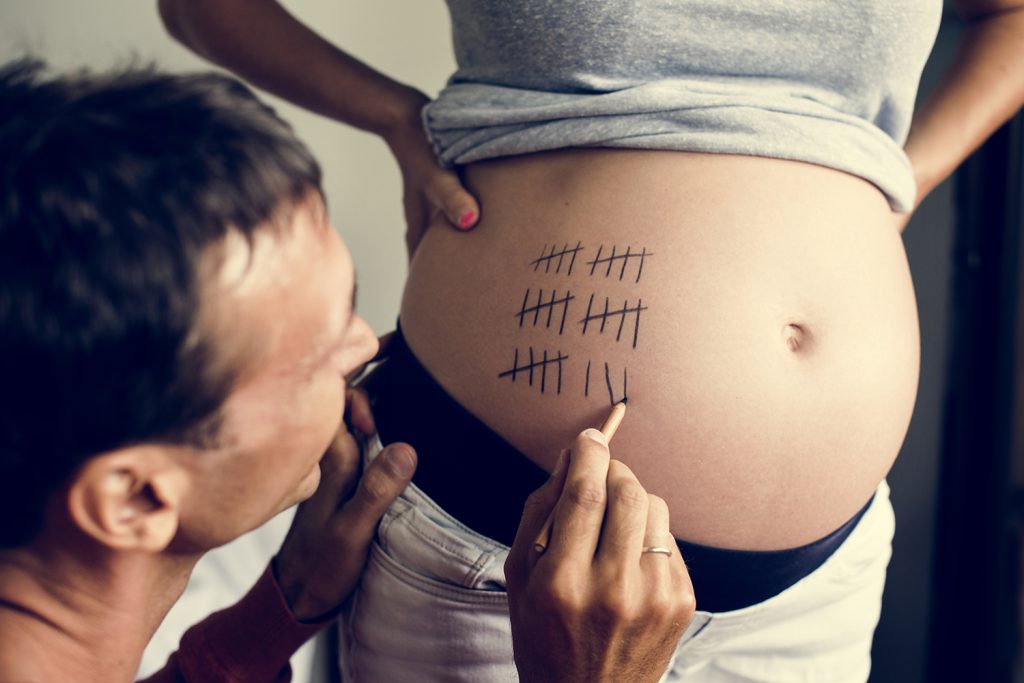 The countdown is on: It's almost time for baby to arrive.