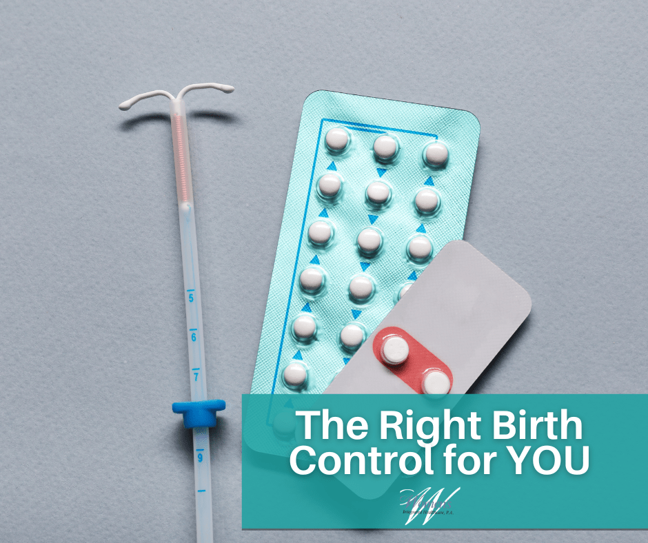 An IUD next to birth control pills to illustrate birth control options.